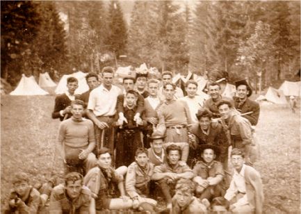 Parrocchiani in visita