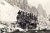 1961 Clan NSdStrada TV1°- CampoMobile Fiames-Travenanzes-Valparola PizBoè-Fedaia-Pordoi-Caprile; foto-di-gruppo a forcella Travenanzes.jpg