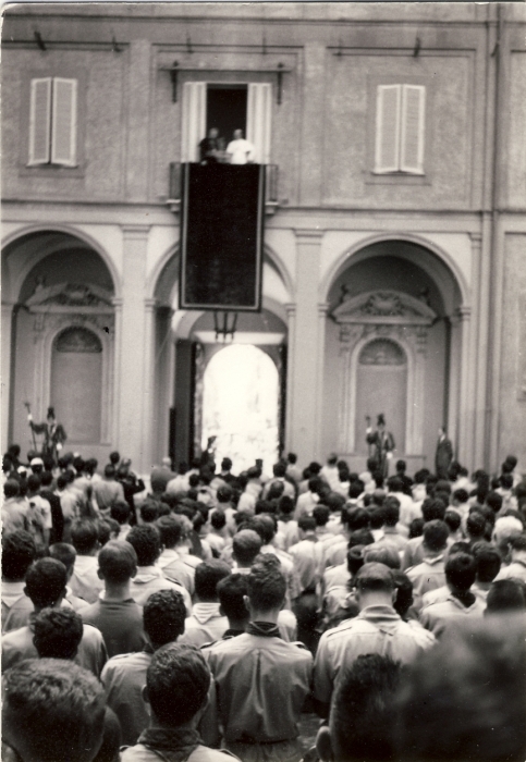 1964 Clan LaQuercia TV2° - 3°campo naz Rover - FeudoIntramonti-ValFondilloAQ-udienza di PaoloVI a Castelgandolfo .jpg