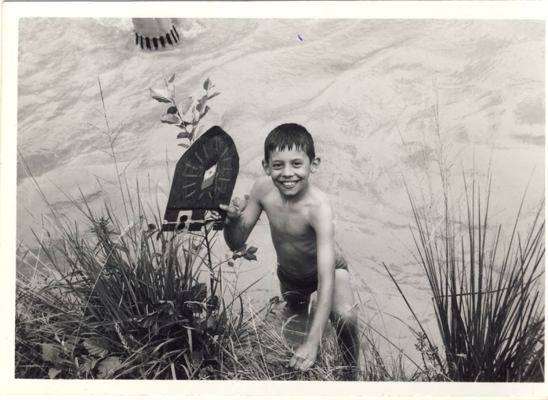 1964VdBpistaFelice-FioreRosso_Mariano Comunello al bagno.jpg