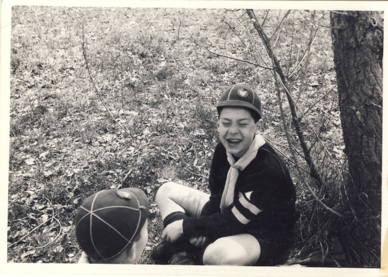 1966 BrPistaFelice - Attività in villa Felissent - risata di Tony Comunello.jpg