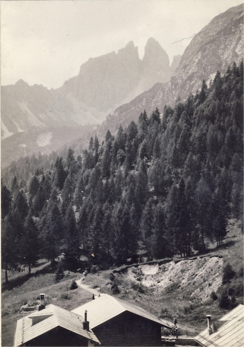 1964 rip MDRovere - campo della valle solitaria - lorenzago - sq castoro in uscita - passo Mauria.jpg