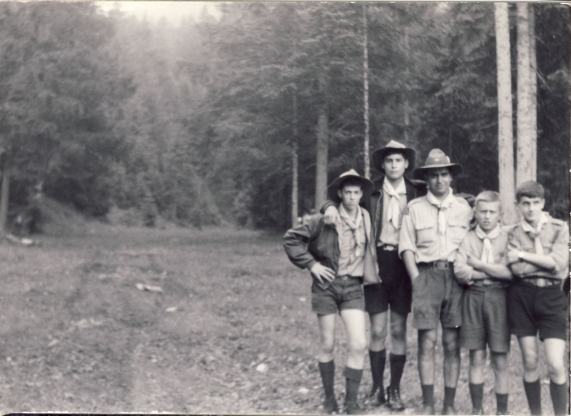 1964 Lorenzago- campo valle solitaria-Chicchi-flavio-claudio-piero-lele.jpg