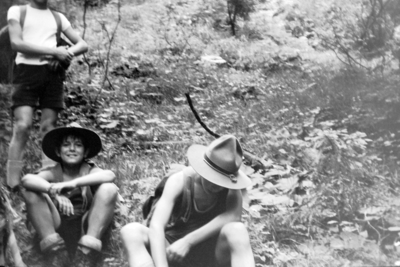 1973  rip s pioX - campo fiaccola accesa - Val da rin - uscita di rip al pian dei buoi 6.jpg