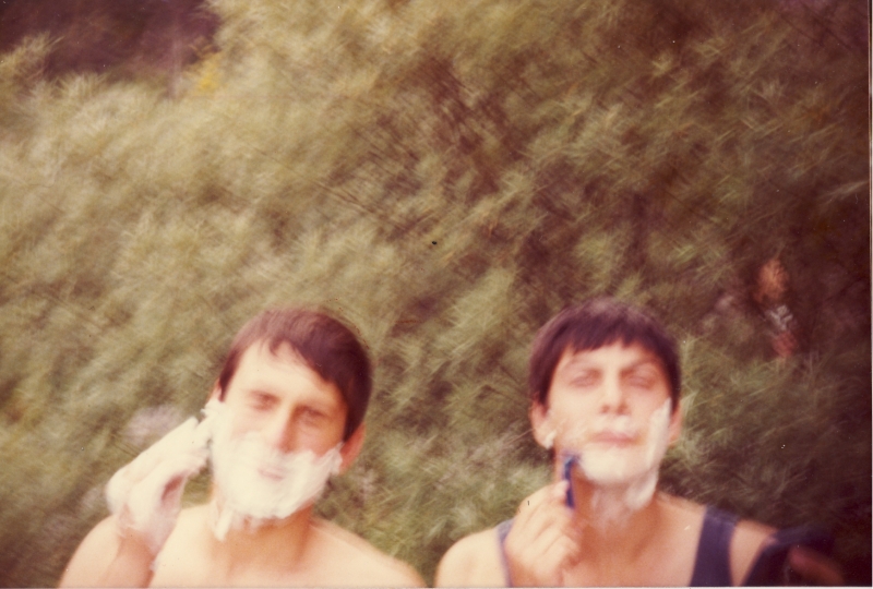 1978 Rip sPioX - campo del nuovo sentiero - Clauzetto Vito d'Asio - primo pelo.jpg