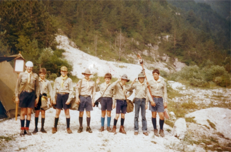 1978 Rip sPioX - campo del nuovo sentiero - Clauzetto Vito d'Asio - sq Lupi_1.jpg