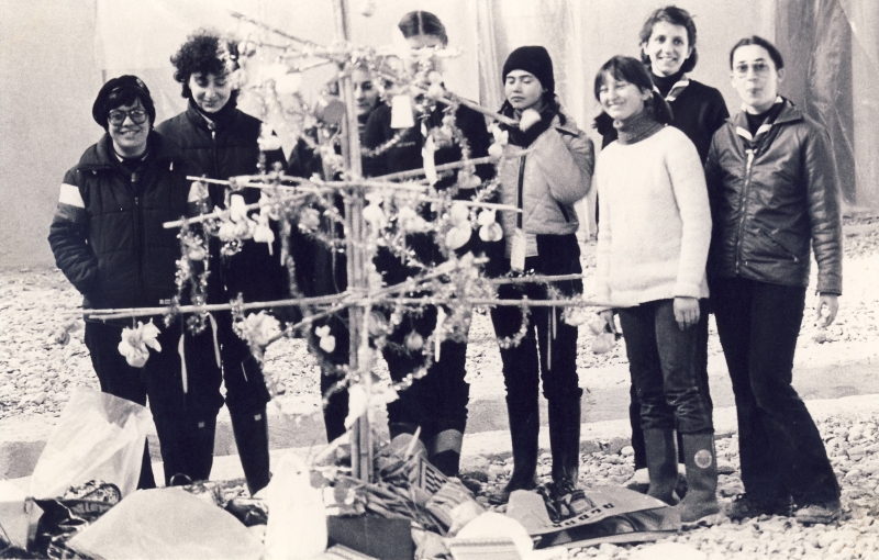 1980 campo di lavoro terremoto a Calitri  - Irpinia - Natale 80 - calitri- campo lavoropro terremotati irpinia.jpg