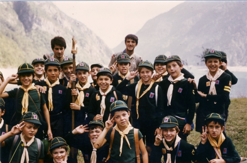 1980 vdb nuova parlata - s pioX- mis di sospirolo - il branco con ikki e wontolla.jpg