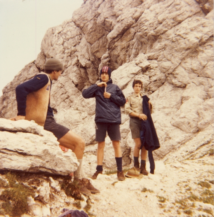 1981 Rip sPioX - campo dell'allegro Trappeur - Val da Rin pian di Serra - uscita dei senior-04.jpg