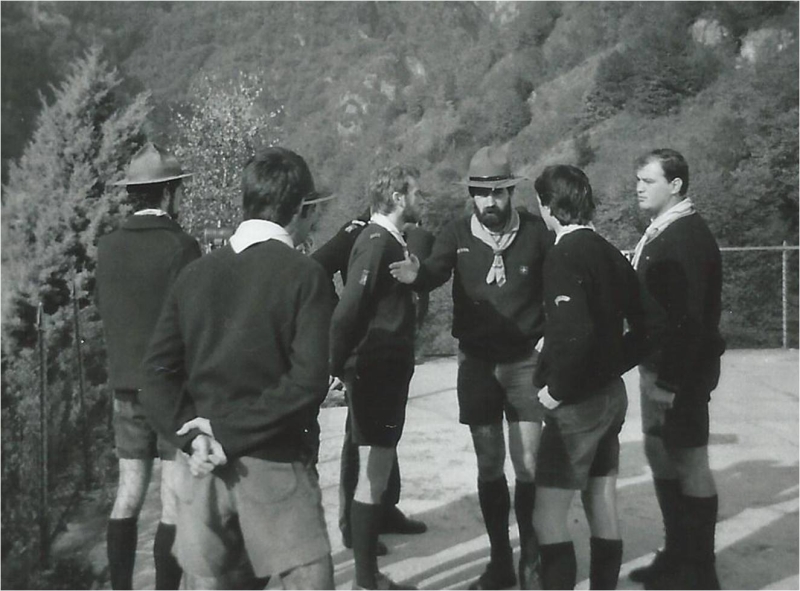 1983 Gruppo TV2° - uscita capi a Schievenin 2.jpg