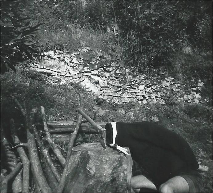 1983 Gruppo TV2° - uscita capi a Schievenin 4.jpg