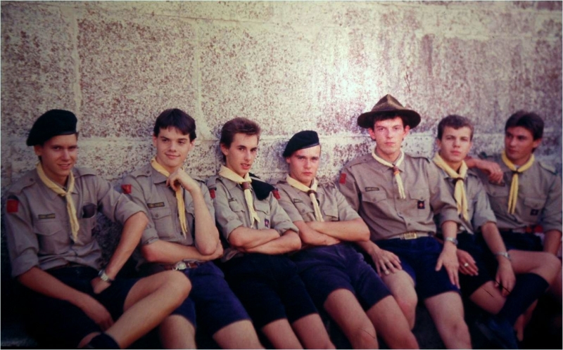 1987 Clan nuova strada sPioX-TV2°- campo mobile nazionale monti sibillini 4.jpg