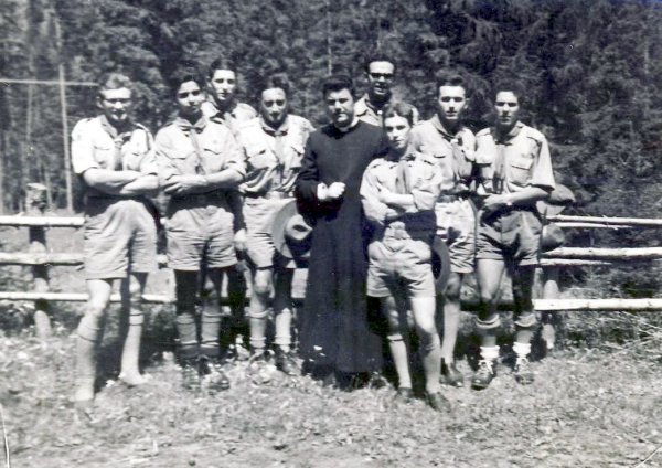 07/1962_Riparto S.Maria del Rovere, Val d'Oten. Campo del X Anno_i Capi.