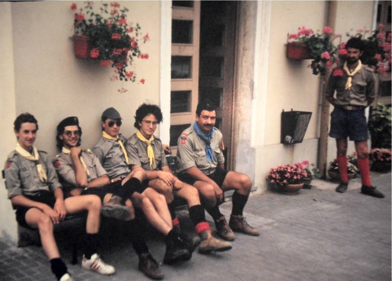 1986 Clan nuova strada sPioX-TV2° -campo mobile val Resia - Friuli 06.jpg