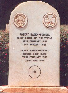Lord Robert Baden-Powell of Gilwell Capo Scout del Mondo