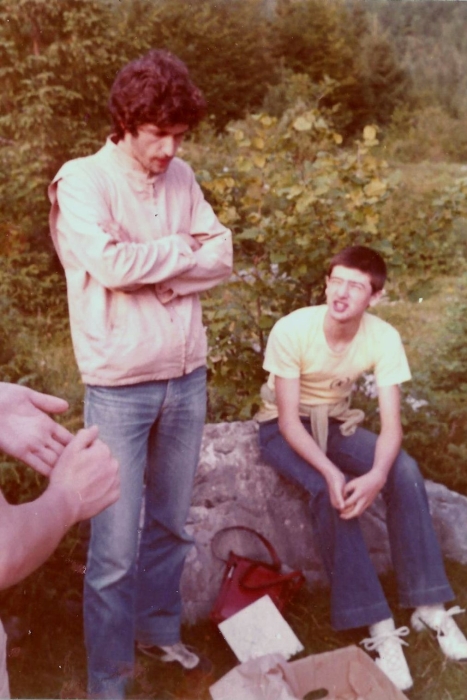 Foto Sergio Uscita posto da campo di Borsoi -Tambre 1979.jpg